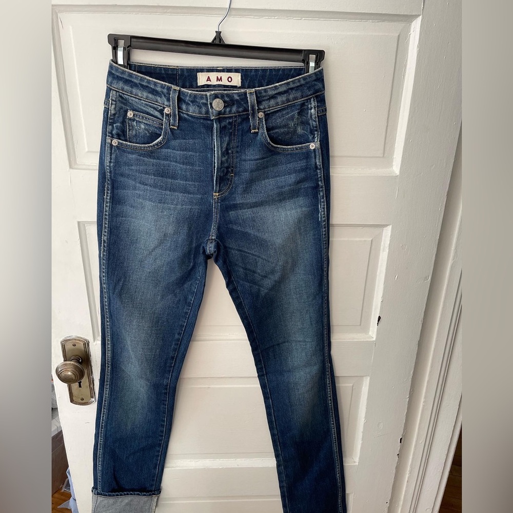 AMO straight leg jeans